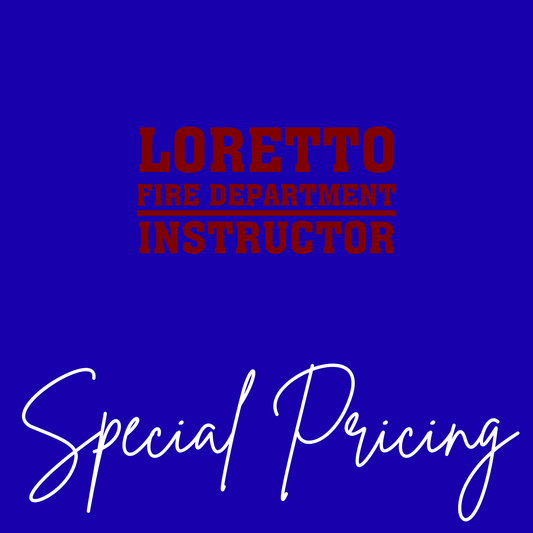 Loretto Fire Department Special Pricing